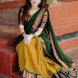 Solid Semi Stitched Lehenga Choli-image-76