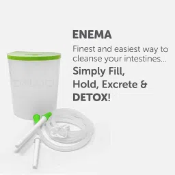 vihan marketing Enema Kit for Home use with Instruction | Enima home kit Flat BottomHomogenizer Probe image 2