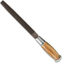 Wooden Handle Steel Cut Half Round File 8 Inches Knife Sharpening Steel-image-28