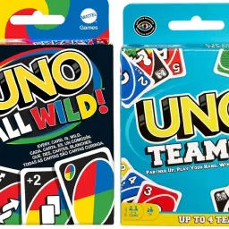 UNO All Wild Card Game + UNO Teams Family Game Combo-image-3