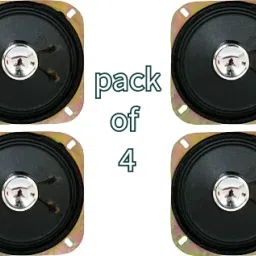 4 inch speakar 4ohm 10 watt 4 pcs speakar (4 ohm 10 watt ) pack of 2 Coaxial Car Speaker-11