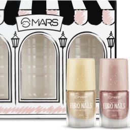 EURO Nail Lacquer |Glossy Gel Finish |Chip Free |Quick Drying Formula (6 ml x 3)-image-73