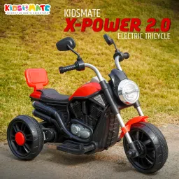 X-Power 2.0 Ultimate Fun Electric Bike for Kids | LED Lights with Comfy Backrest 12 T (inch) Road Cycle-image-53