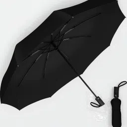 en,Women,Kids,Girls,Boys - 3 Fold with Auto Open and Close Umbrella (Black)_72 Umbrella-image-73