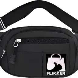 FLIKKER Polyester Waist Bag for Men Fanny Pack Side Bag Boys Waterproof Chest Bag Women Unisex Waist Bag-image-80