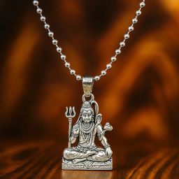 SX-SHIVA-PENDANT-001 Alloy, Metal Pendant Set-image-48