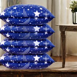 LUXURY Polyester Fibre Solid Sleeping Pillow Pack of 4-image-20