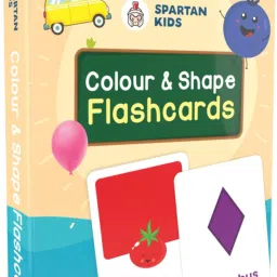 Spartan Kids Colour & Shape Flash Cards - 27 Cards Set (1-6 Years)-picture-7