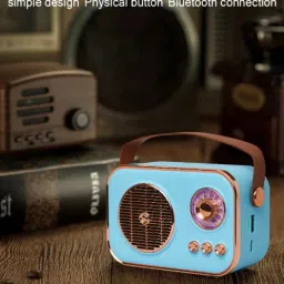 Monrix Bluetooth Wireless Speaker |10W RMS |USB/AUX Input | Hands-Free Calling (RM-363) 7 W Bluetooth Speaker image 5