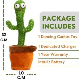 Dancing Talking Cactus Toy for Kids – Rechargeable with Dedicated Charger-25