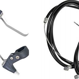 shrenik Bicycle V Brake Lever Alloy Clutch Silver Wire Set Power Disc Brakes Bikes Brake Shoe-picture-15