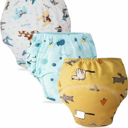 Baby Cotton Potty Training Pants, For Babies,Underwear forToddler -Pack3- (3I)-image-27