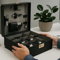 Portable Faux Leather Bartenders kit with 10 Bar Tools 1 - Piece Bar Set-image-50