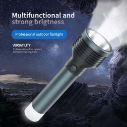 zeno volt Long Range Led 2 in 1 Long Distance Torch Up to 1 Km high power & Back Light Torch image 2