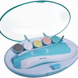 Electric Baby Nail Trimmer with 6 Interchangeable Grinding Heads-image-102