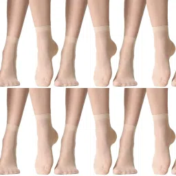 Women Solid Peds/Footie/No-Show, Ankle Length-image-13