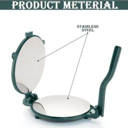 forsel Cast Iron Manual Puri Maker | Empanadas & Pathiri Press Roti and Khakra Maker image 3