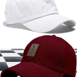 Solid, Self Design Sports/Regular Cap-image-42