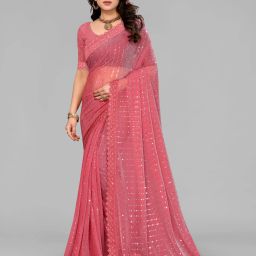 Digital Print Daily Wear Lycra Blend Saree-picture-13