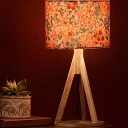 Tiny Flowers Trio Wooden Lamp by Green Girgit-picture-42