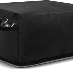 CRASOME Dust & Water Proof Printer Cover for HP Smart Tank 520 / 525 All-in-One - Black Printer Cover-5