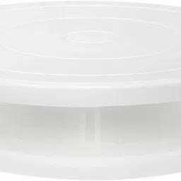 rotating table for cake decoration with bottom grip Plastic Cake Server-11