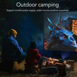 TOTAL Mini Home Theater LED Projector with Remote Controller Support HDMI AV SD USB (4000 lm) Portable Projector image 5