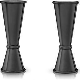 Black Japanese Peg Measure 30/60 ml- Set of 2 - Piece Bar Set-image-86
