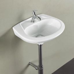 Preimum Grade Ceramic's Wallmounted Washbasin ( 14 * 11 ) Wall Hung Basin-image-31