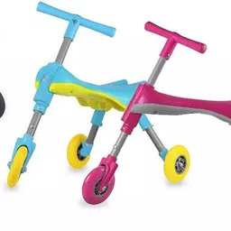 techel Foldable Ride-On Tricycle with Adjustable Legs to Grow Child WMX5 Foldable Ride-On Tricycle with Adjustable Legs to Grow Child WMX5 Tricycle-picture-35