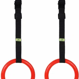 Suspension Ring , Gymnastics Suspension Ring with 15 ft Adjustable Buckle Straps Pilates Ring-image-10