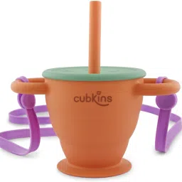 2 in 1 Sip & Snack Cup for Baby, Infant, Toddler | BPA Free & Collapsible-image-45