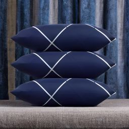 LUXURY Polyester Fibre Solid Sleeping Pillow Pack of 3-16