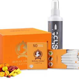 Ayurvedic & Herbal Cigarette, Frutta Flavour Smoke for Nicotine Free & Tobacco Free Cigarettes with Shot Helps in Quit Smoking - (200 Sticks + 1 Shot 100 ML) Smoking Cessations-image-39