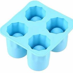 Silicon Ice Tray Mould Ice Short Glass Cup Shaped Ice Shot Glass Maker Mould Ice Cube Shot Glass Freeze Tray Multicolor Silicone Ice Cube Tray-image-53