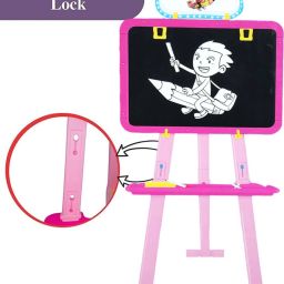 jayaansh traders 5 in 1 Dual Side Eazel Board For Educational Learning Board( multicolour ) image 3