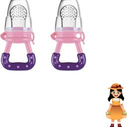 SST Sales Baby Food And Fruit Nibbler & Pacifier Teether BPA Free Nibbler TH64 Feeder-3