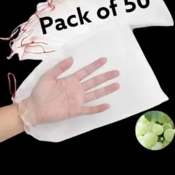 Fruit Protection Fruit Net Bag Reusable Washable 6x10 inch pack of 50 bags Pack of 50 Grocery Bags-image-38