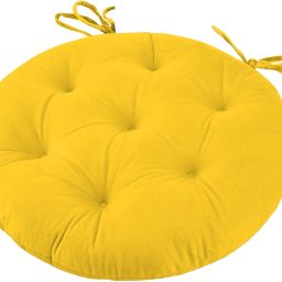 Round Chair Cushion Seat Pad For Outdoor, Dining, Home, Office, 16 x 16 Inch Microfibre Solid Chair Pad Pack of 1-image-28