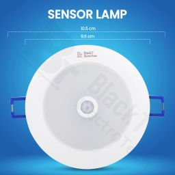 Blackt Electrotech BT33 Concealed PIR Motion Detector Sensor LED Light Bulb 7 Watt Motion Sensor Light image 4