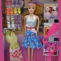 Shine Dolls for Girl’s Surprise Moveable Doll Set with Beautiful Accessories-T11-39