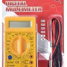 sinkul Digital Multimeter | Diode And Transistor Tester | AC/DC Volt Test | Test Probes | Voltmeter | Multitester |Volt/OHM Meter (VOM) Multi-Meter Yellow Digital Multimeter image 3