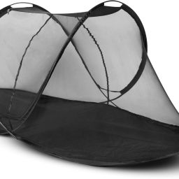 Polyester Adults Washable Double Door Foldable Mosquito Net For Single Bed 6x4 & Kosu Valai 4/6 with Base Mosquito Net-7