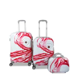 Polo Class Set of 3 Printed Trolley Bags-image-4