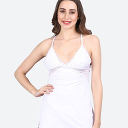 Fleurt Self Design Shoulder Strap Baby Doll-image-22