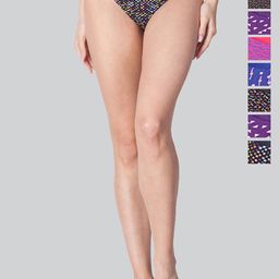 LYRA Pack Of 8 Assorted Printed Bikini Briefs-18