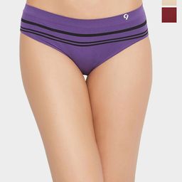 C9 AIRWEAR Pack Of 3 Striped Hipster Briefs-image-18