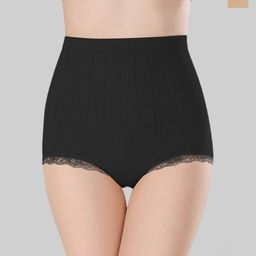 PLUMBURY Pack Of 2 Seamless Post Pregnancy Tummy Control Panty-image-10