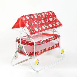 Baby Cradle Mosquito Net Jhula Palna Stroller Infant & Toddler Beds Bassinet-13