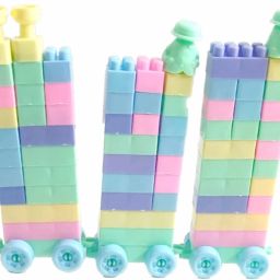 Building Blocks N95Blocks Puzzle Blocks Children Grow up with Good Partner 40 Pieces-image-30